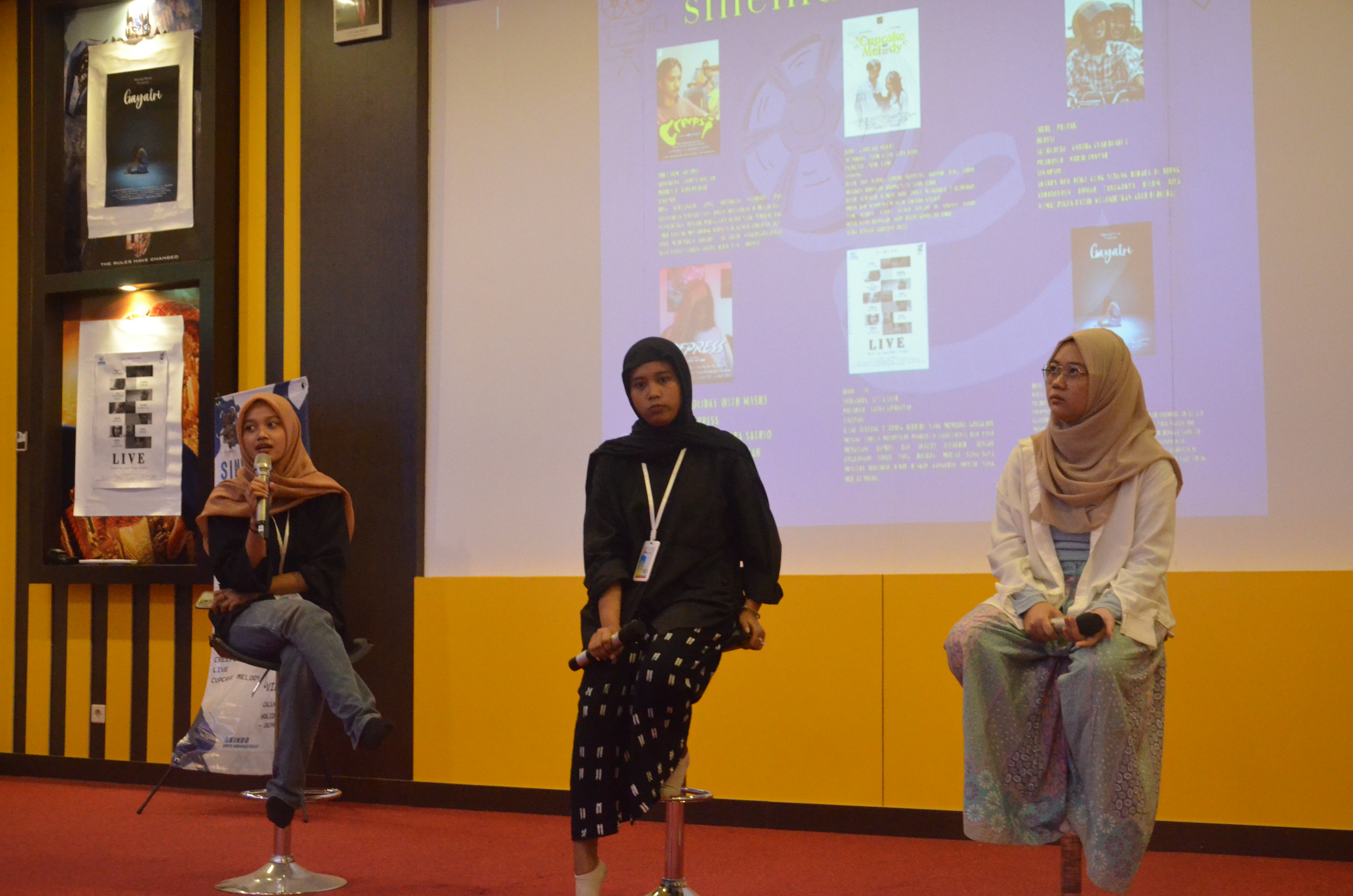 Screening Film dan Music Video di SMK Muhammadiyah 1 Jogja